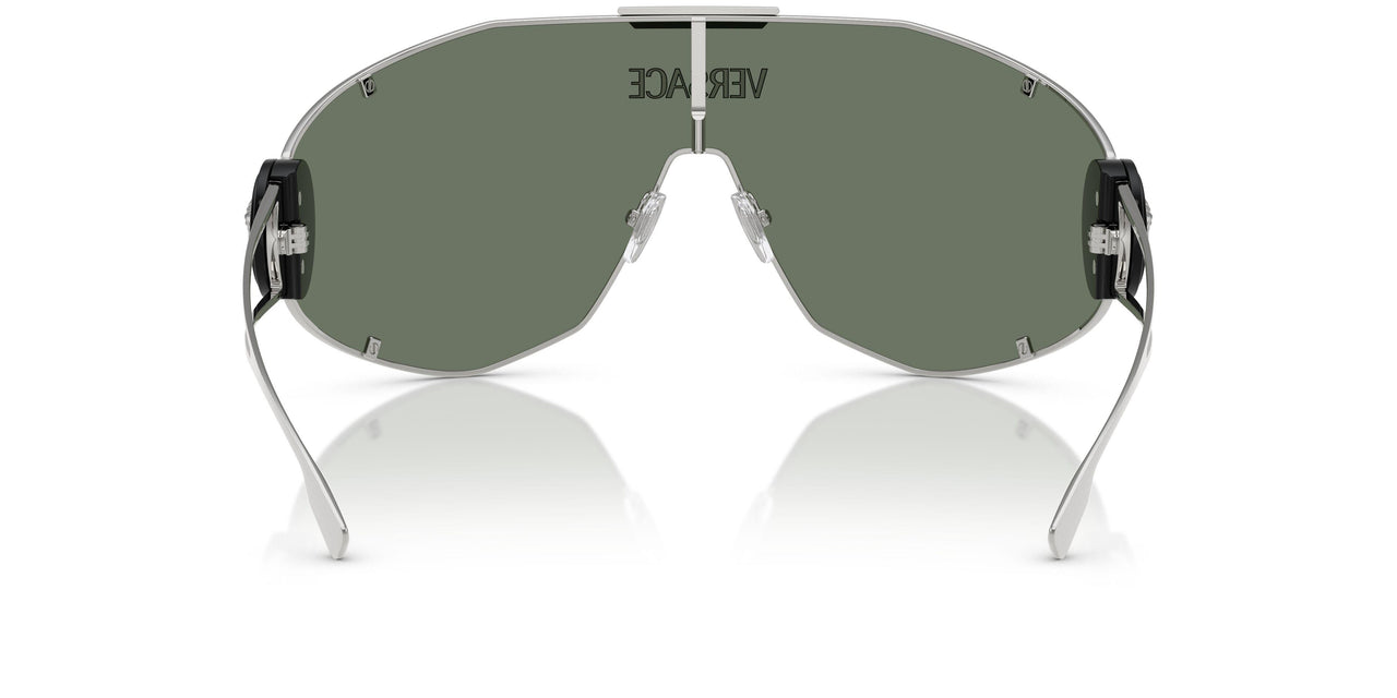 10003H - Silver - Dark Green