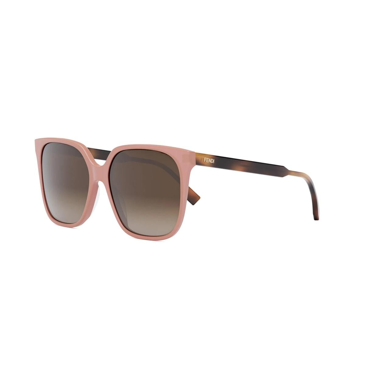 72F - Shiny Light Pink - Gradient Brown