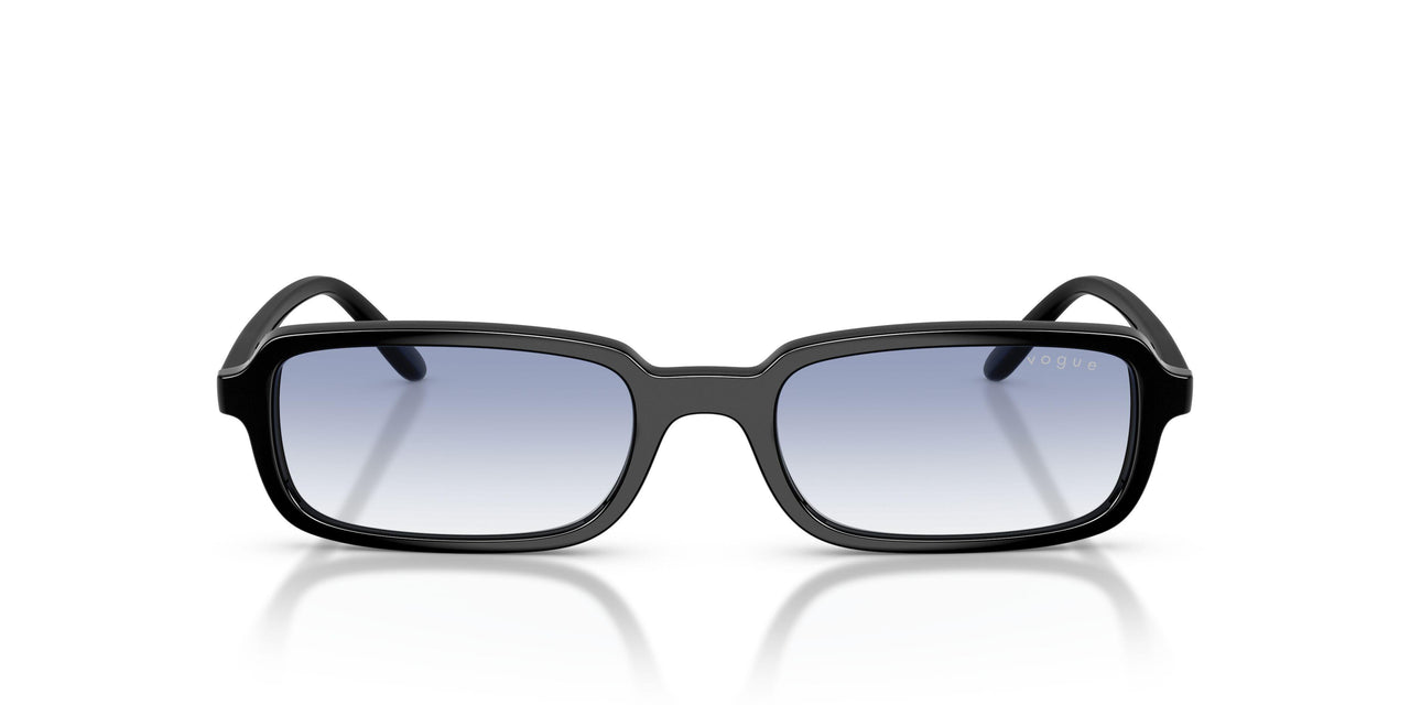 W44/19 - Black - Clear Gradient Light Blue