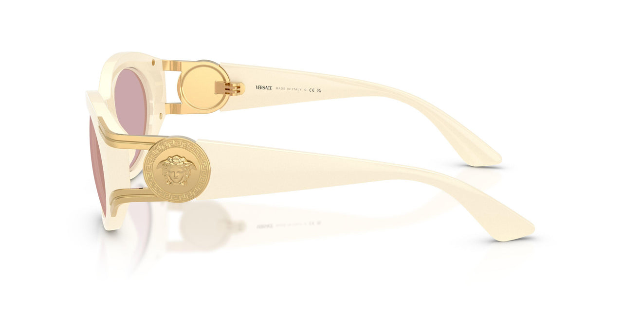 55331T - White - Pink Mirror Gold