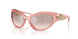 53228Z - Pink - Light Brown Mirror Silver Grad