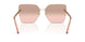 12527E - Gold - Light Pink Mirror Gradient Silver