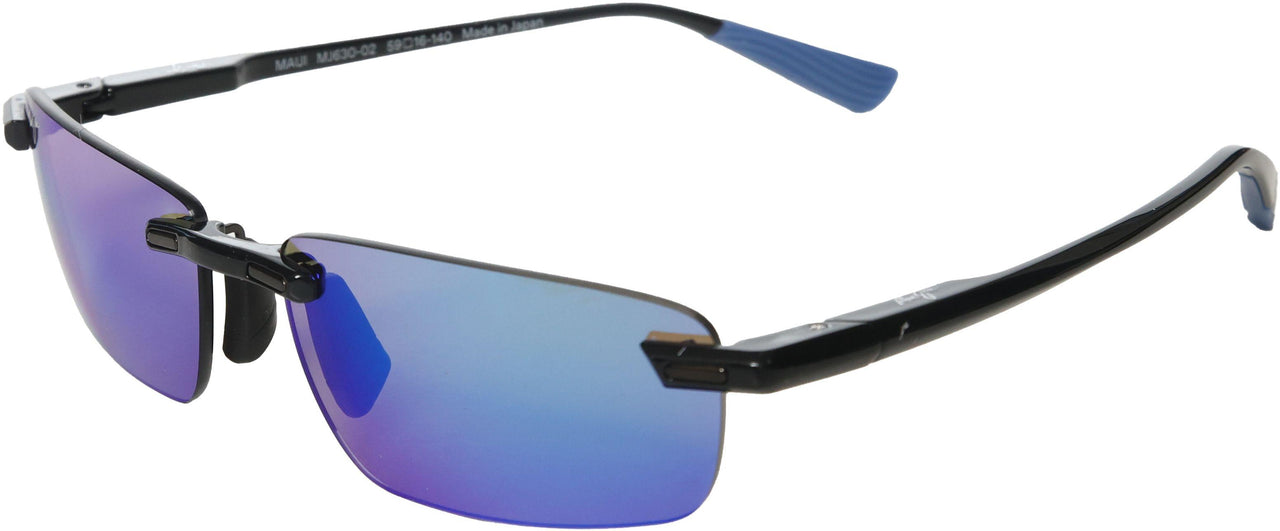02 - Shiny Black With Blue - Blue Hawaii