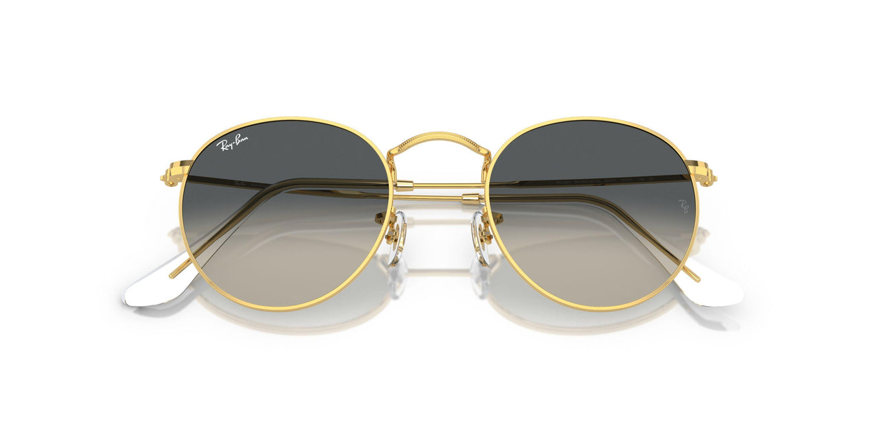 002/4O - Shiny Black - Mirror Gradient Blue