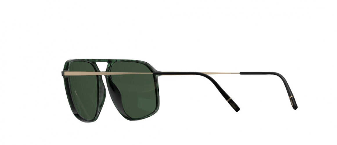 5530 - Green Marbled / Gold - SLM Green