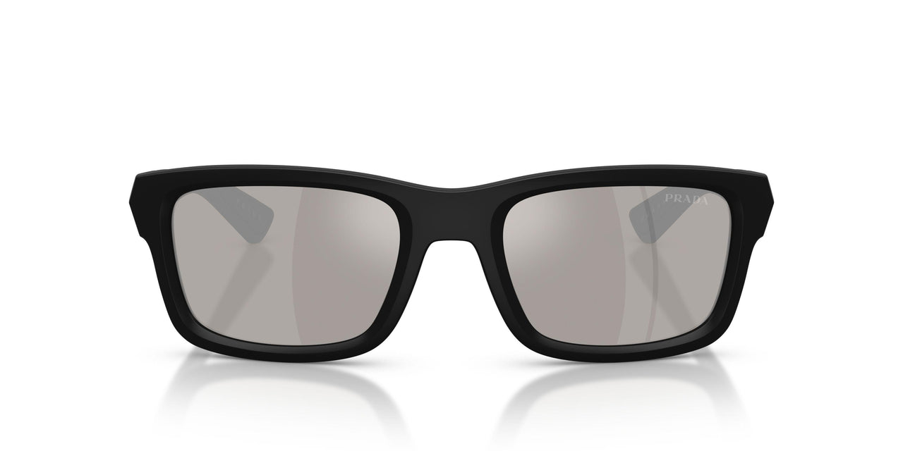 1BO80Z - Black - Light Grey Mirror Silver