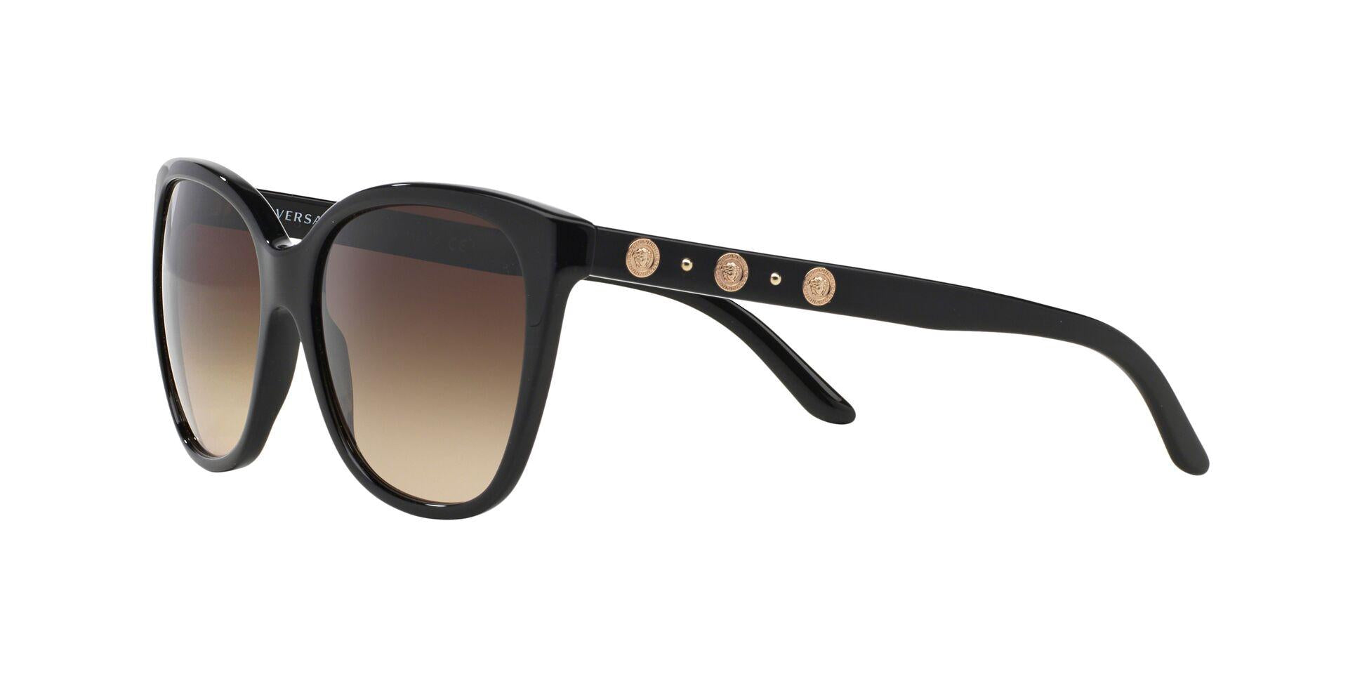 Versace Mod. 4281-A 5119/13 Honey Tortoise Frame Brown Lens Sunglasses Italy Versace 4281 Sunglasses main image 3