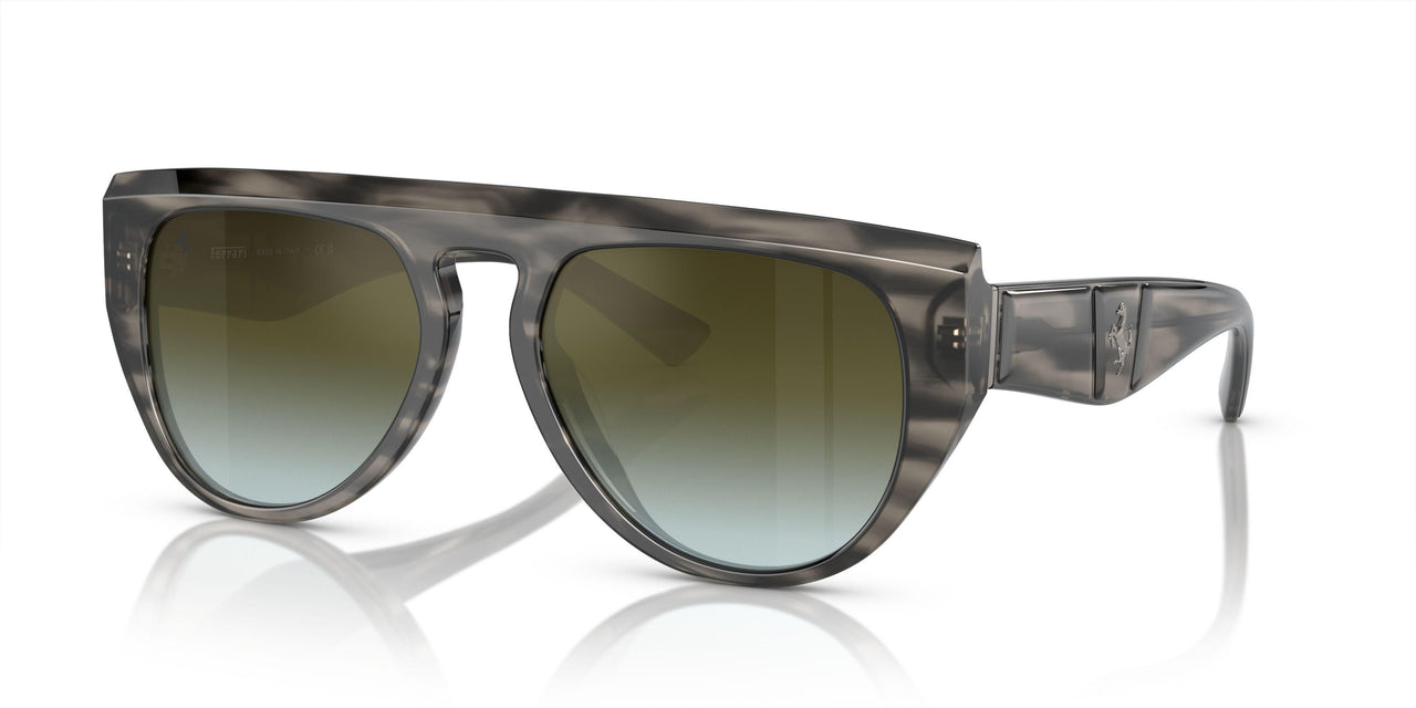 710/9J - Grey - Gradient Green Mirror