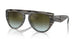 710/9J - Grey - Gradient Green Mirror
