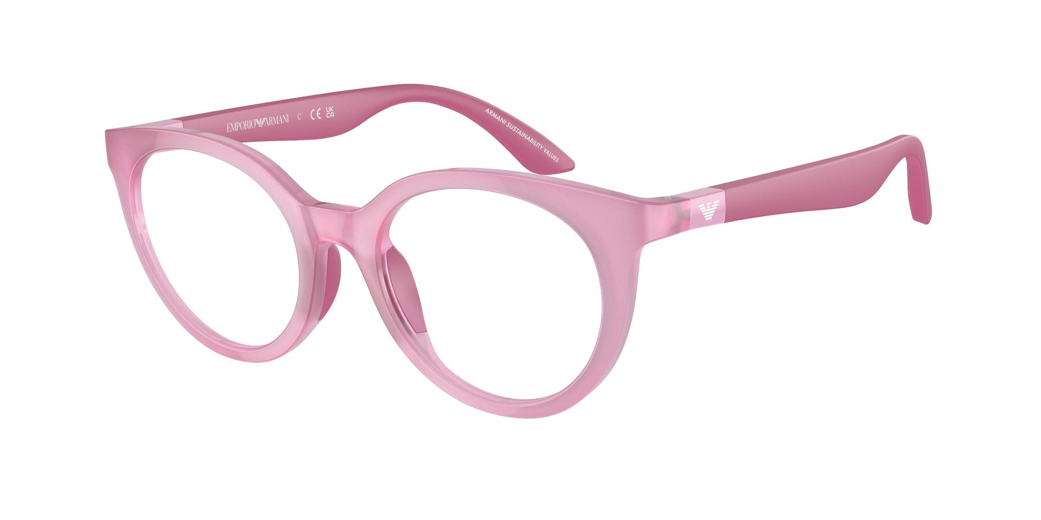 Giorgio Armani GA 157 KSS Pink Eyeglasses Glasses Eyeglasses Giorgio Armani AR7257U | Free Shipping | Glasses.com® main image 4