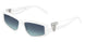 83929S - White - Azure Gradient Blue