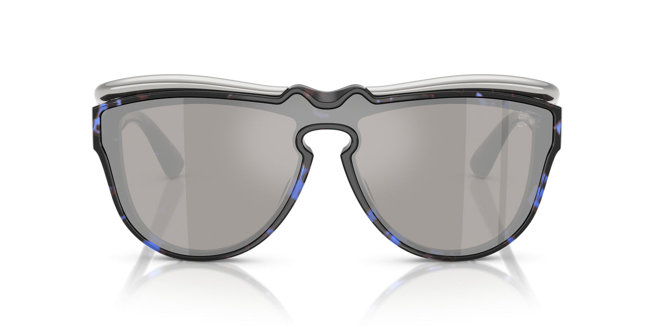 10056G - Blue - Light Grey Mirror Silver