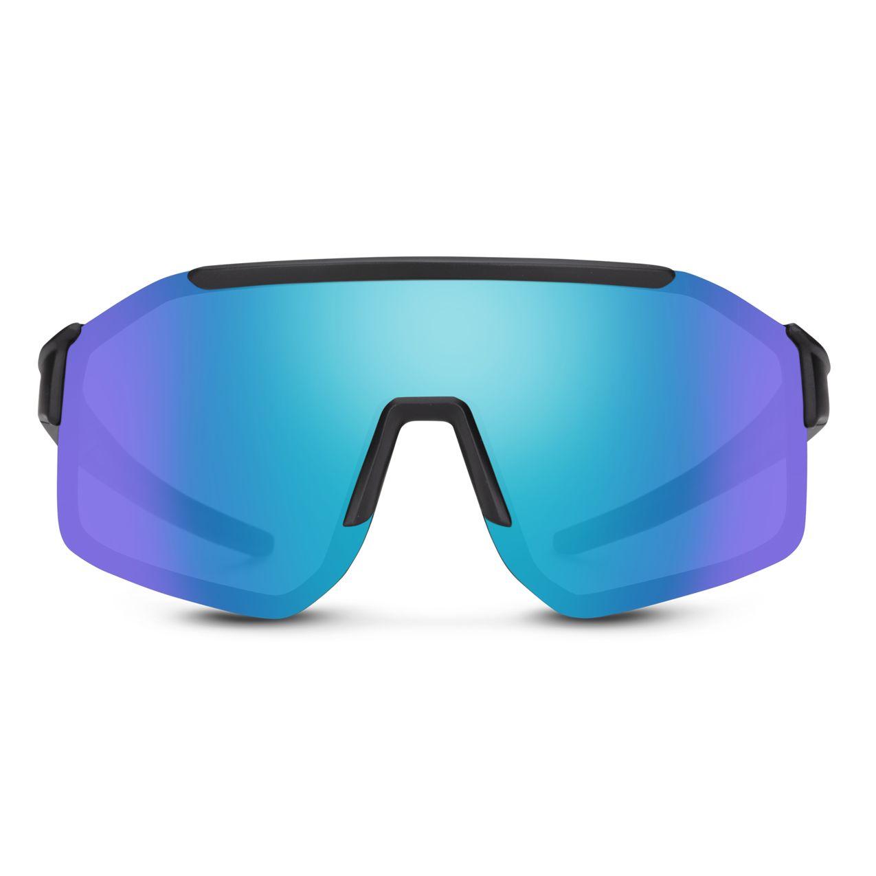 208105003995X - Matte Black - Polarized Blue Mirror