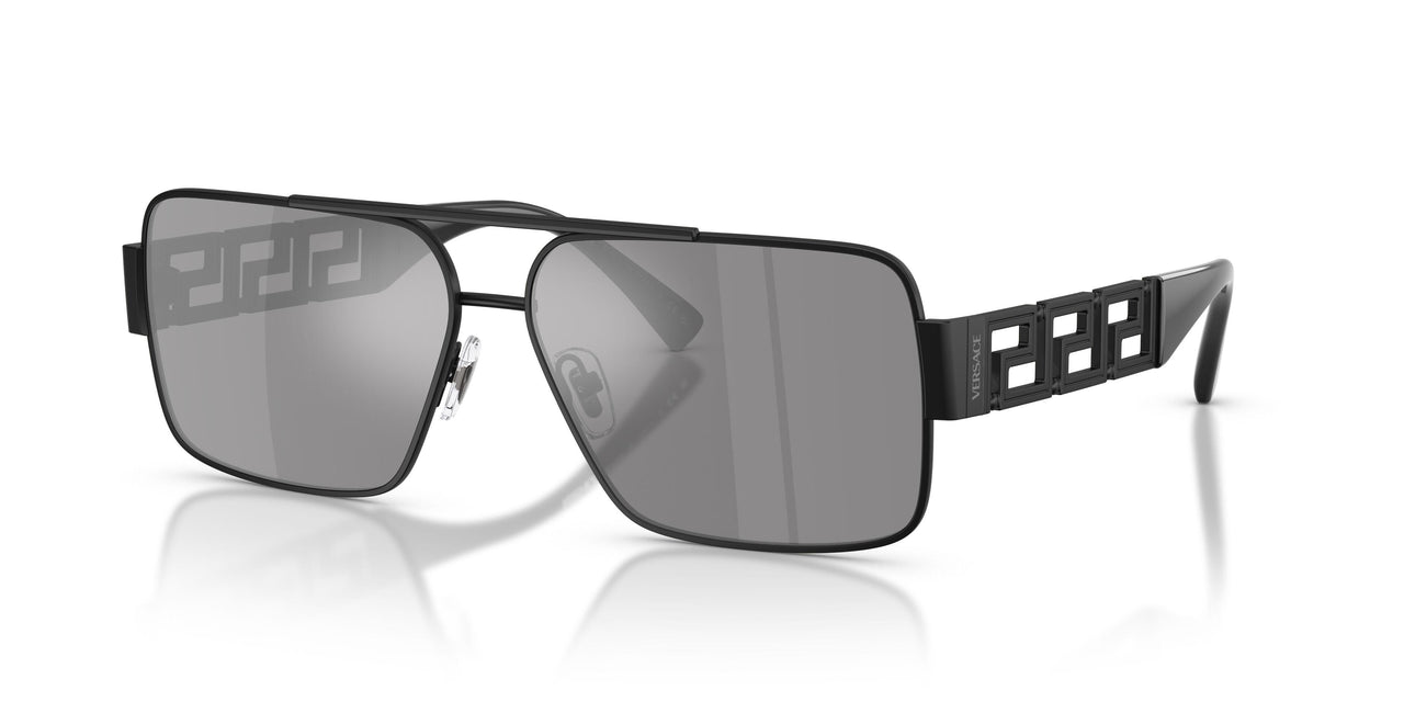 12616G - Black - Dark Grey Mirror Silver