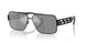 12616G - Black - Dark Grey Mirror Silver