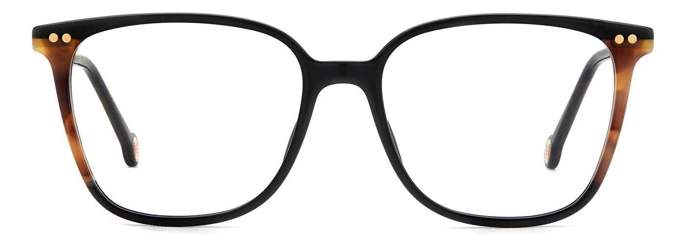 NWT Carolina Herrera HER0160-XLT-54 Eyeglasses Shop the Carolina Herrera Glasses HER 0160 Blue Horn/Clear main image 2