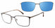 Revolution REV-MEDFORD-w/Clip Eyeglasses