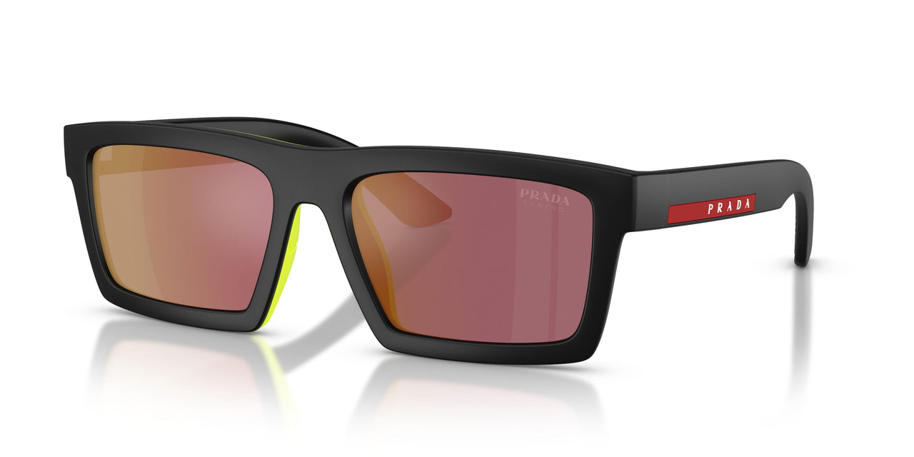 1BO10A - Black - Tuning Dark Grey Mirror Red