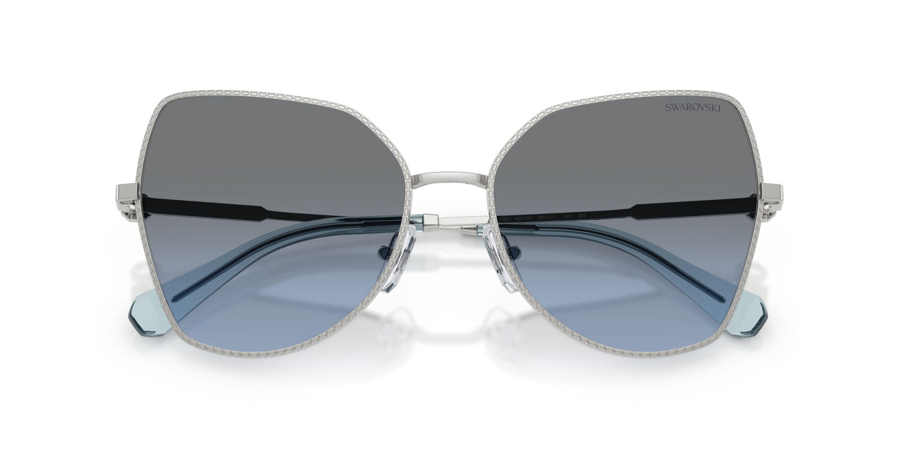 40018F - Silver - Blue Gradient Grey