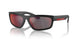 DG008F - Black - Dark Grey Mirror Blue/red