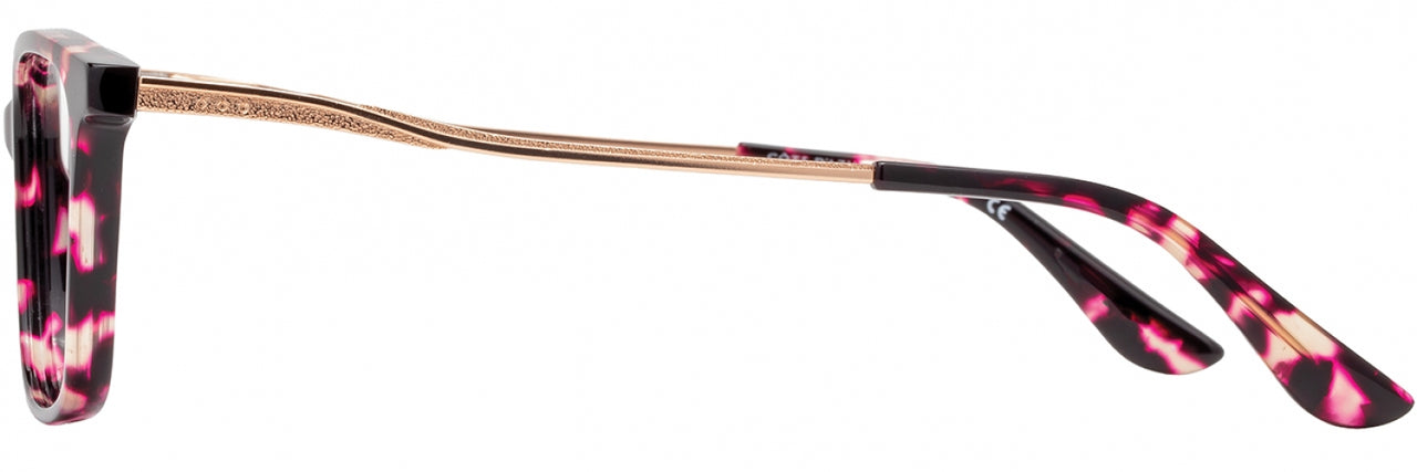 2 - Fuchsia Tortoise / Rose Gold