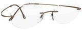 Silhouette TMA Must Collection 2017 Chassis Rimless 5515 Eyeglasses