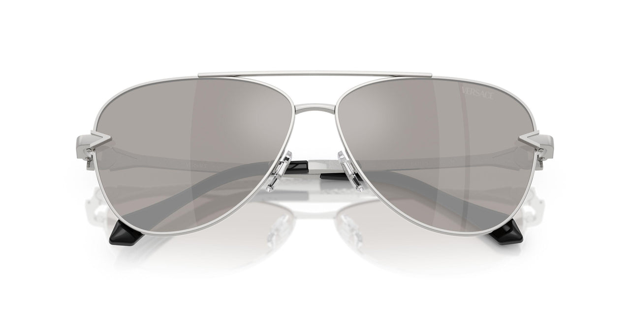 10006G - Silver - Light Grey Mirror Silver 80