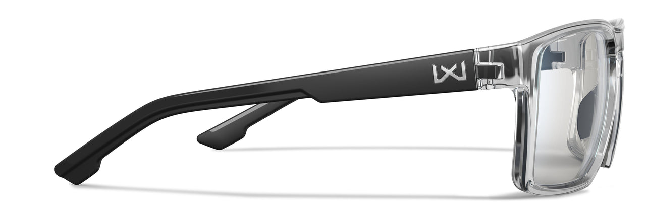 A6OFND30 - Gloss Crystal Clear/black Frame - Clear