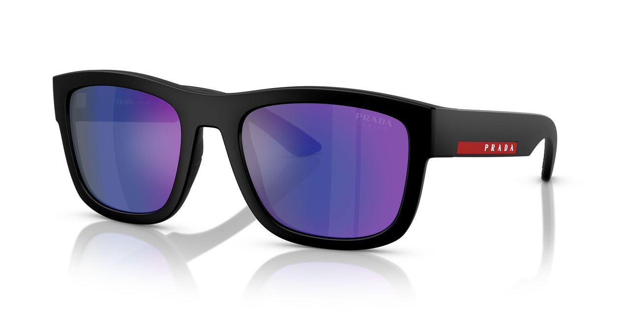 1BO05U - Black - Dark Blue Mirror Violet