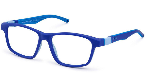 Nano Vista Occhiali Da Sole Unisex Per Bambini - Clip Pixel SC 3.0, Taglie 46-48, Colori Frambo/Verdi E Blu/Turchese