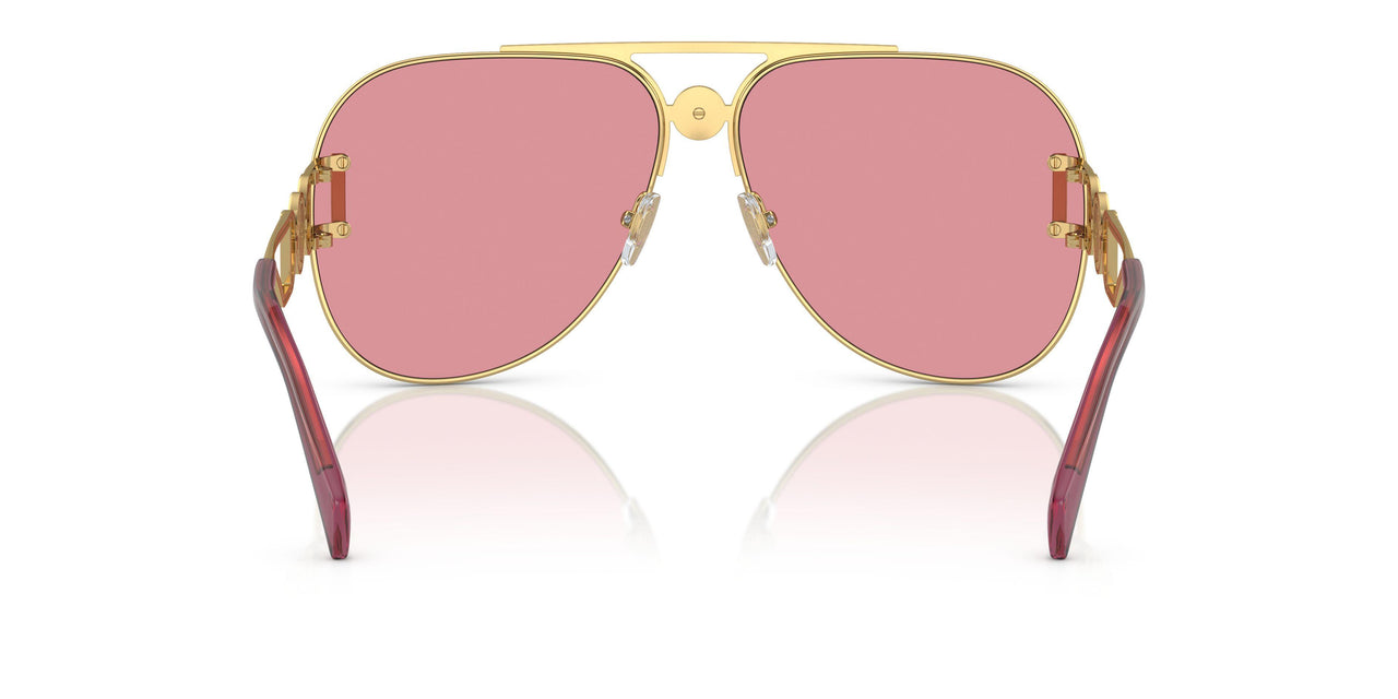 1002A4 - Gold - Pink Mirror Internal Silver