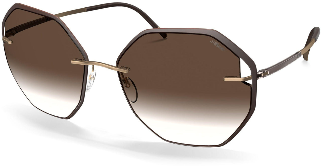 6030 - Dark Brown / Gold - Classic Brown Gradient