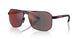 DG008F - Black - Dark Grey Mirror Blue/red