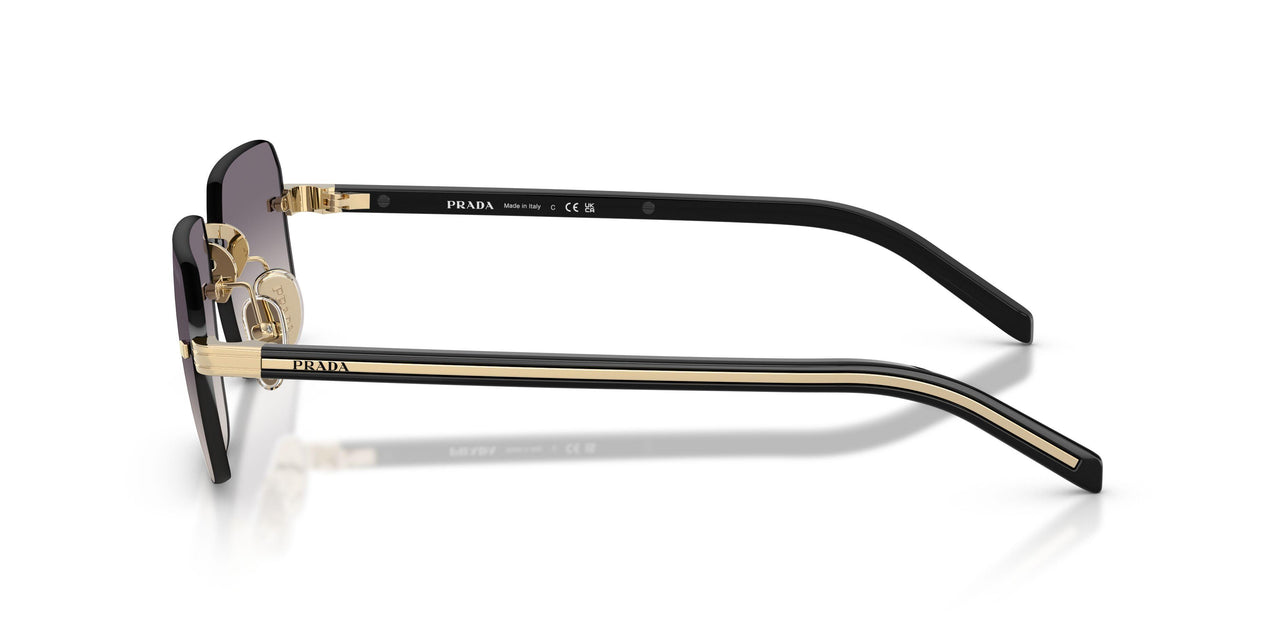 ZVN60W - Gold - Blue Mirror Silver