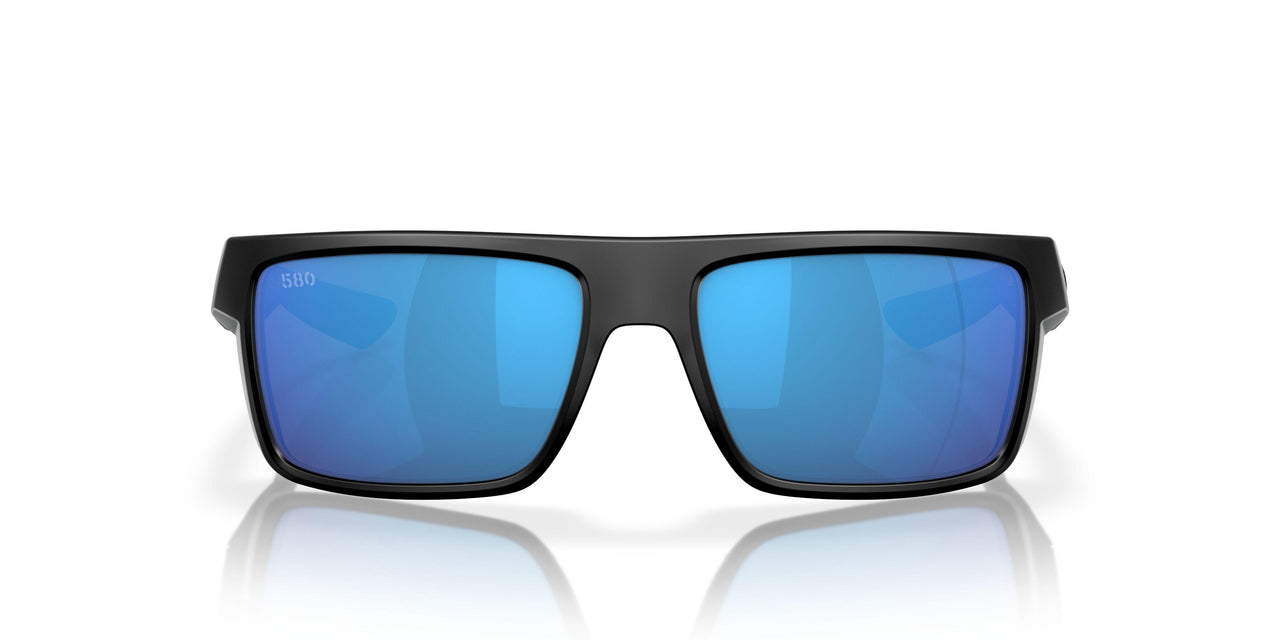 905505 - 111 Matte Black Teak - Blue Mirror 580p