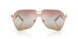 1298EL - Gold - Pink Gradient Brown Mirror