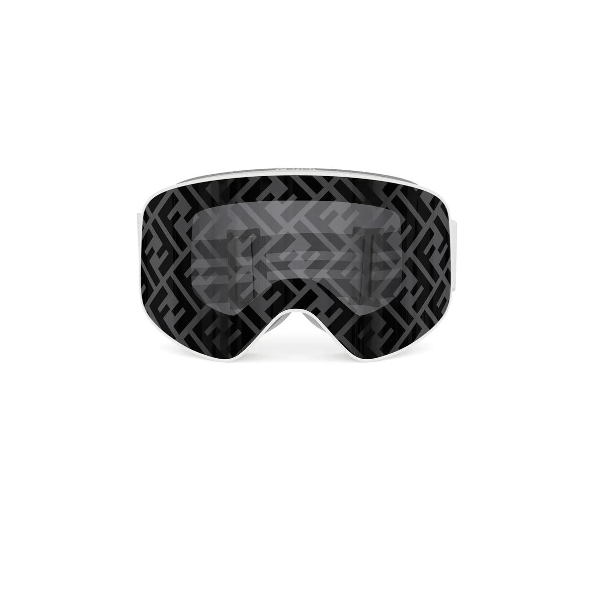 21C - Matte White - Silver Pattern