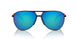 1BO08U - Black - Light Green Mirror Blue