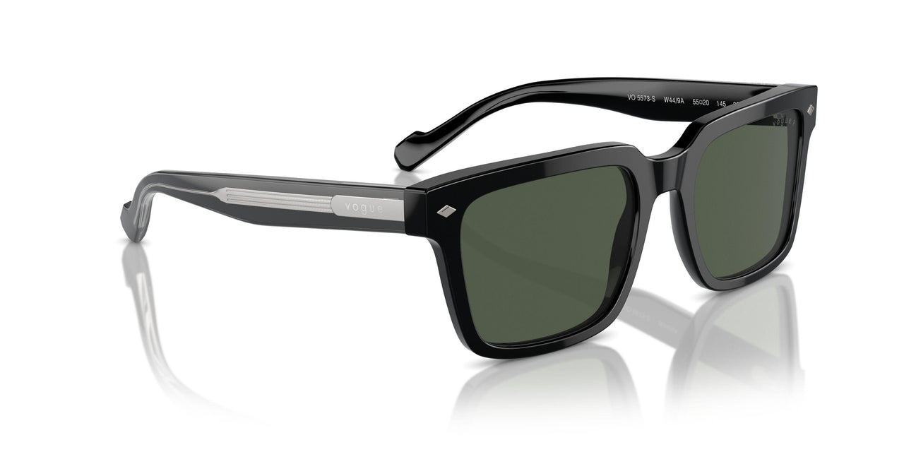 W44/9A - Black - Dark Green Polarized