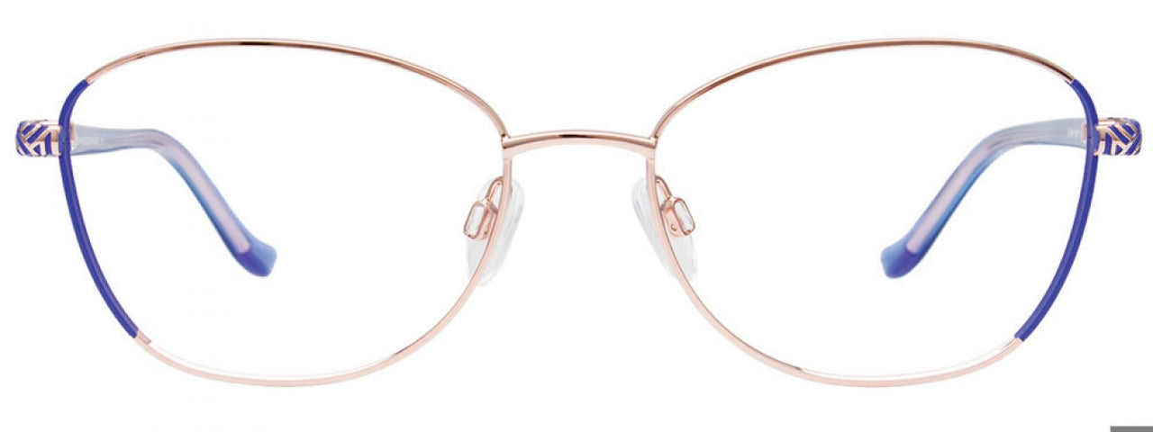 50 - Rose Gold & Blue