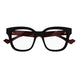 008 - Black/Burgundy - Transparent