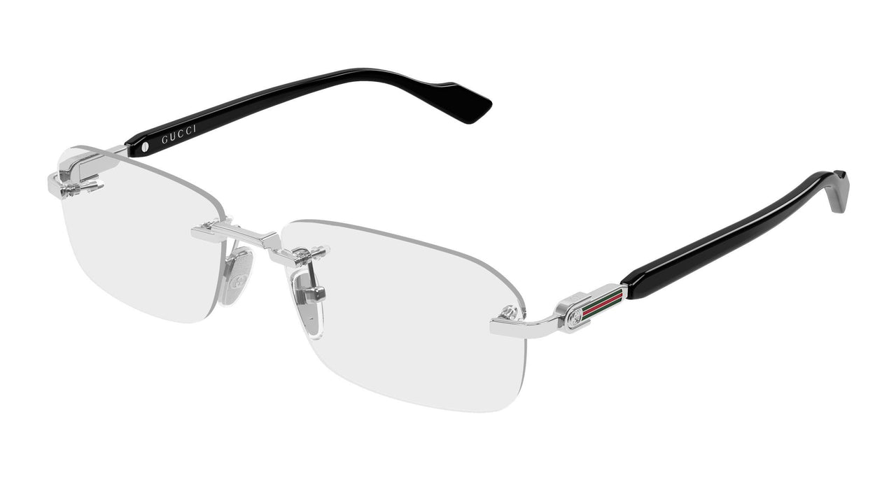 008 - Silver/Black - Transparent