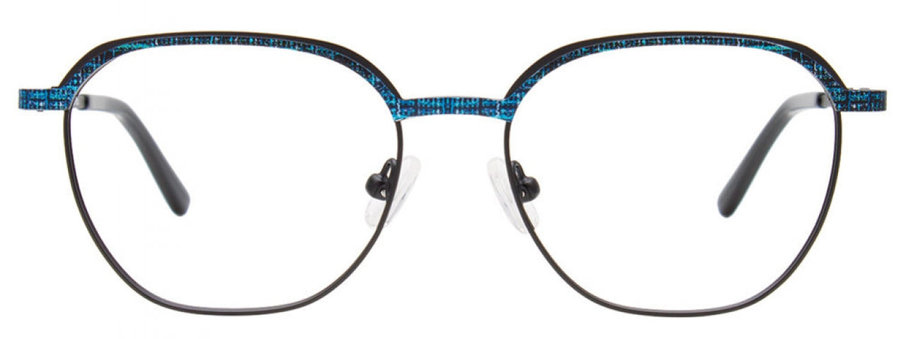 50 - Blue & Black