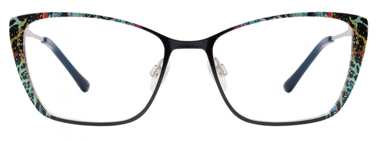 50 - Dark Blue & Animal Print