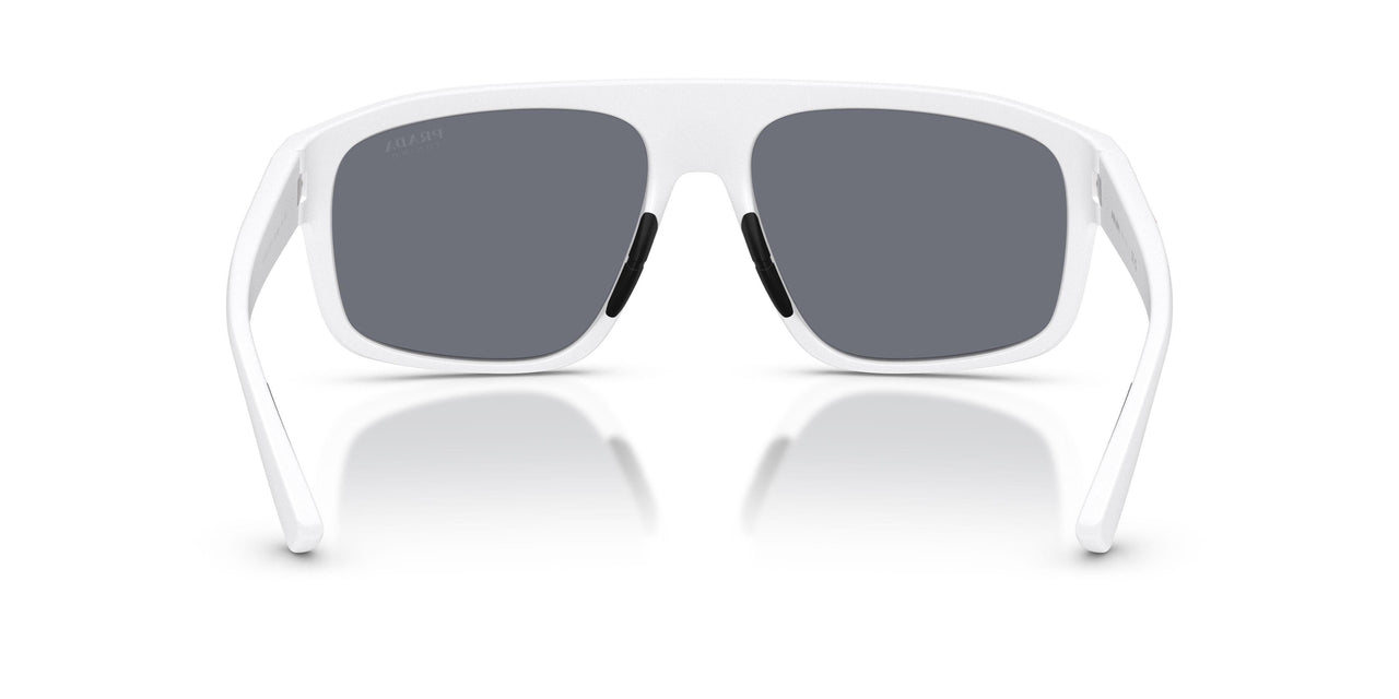 AAI40A - White - Light Blue Mirror Silver