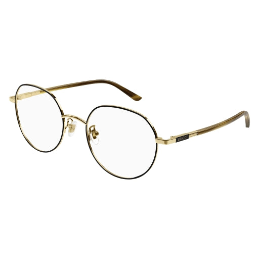 メガネ Gucci Glasses GG1349O 001 Retro Round l Gucci GG1349O 001 Glasses - US