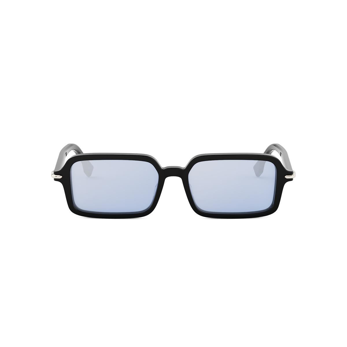 01X - Shiny Black - Blu Mirror