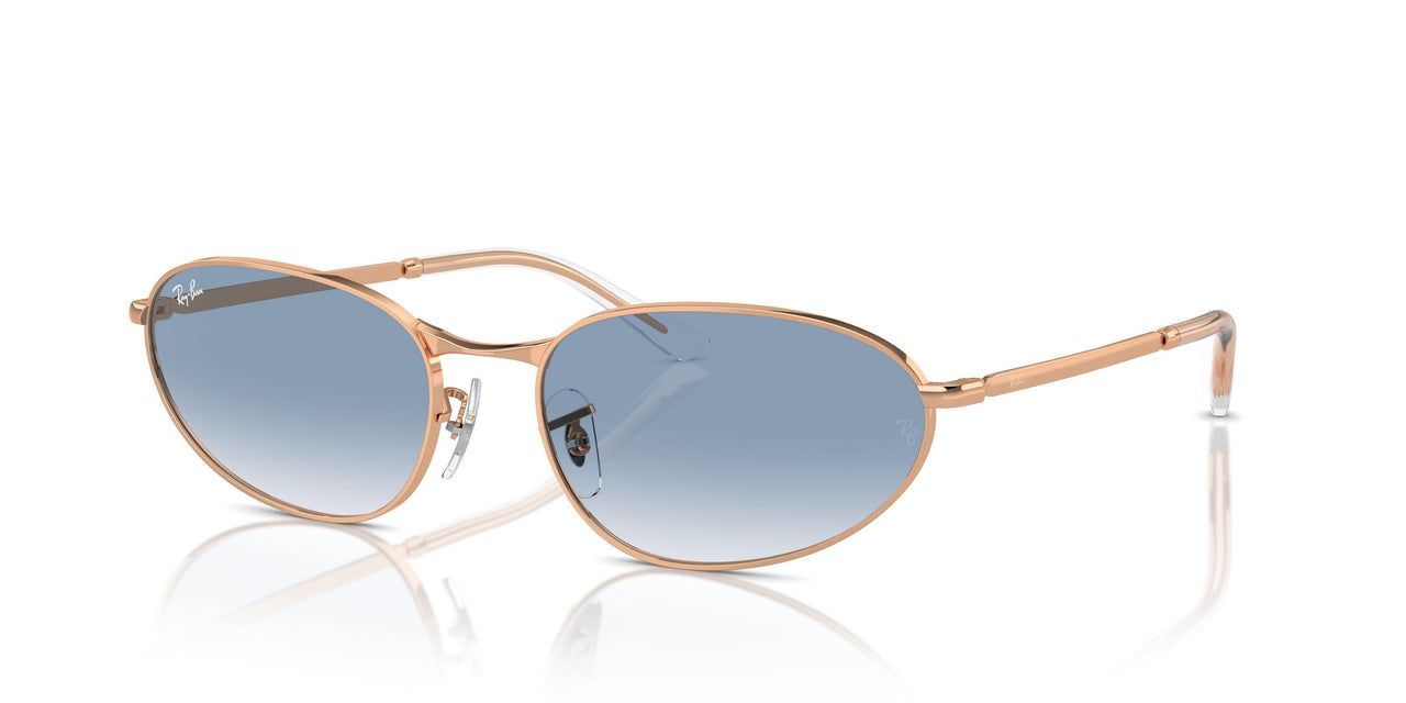 92023F - Gold - Clear & Blue