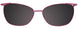 80 - Satin Light Purple & Purple/Purple Crystal