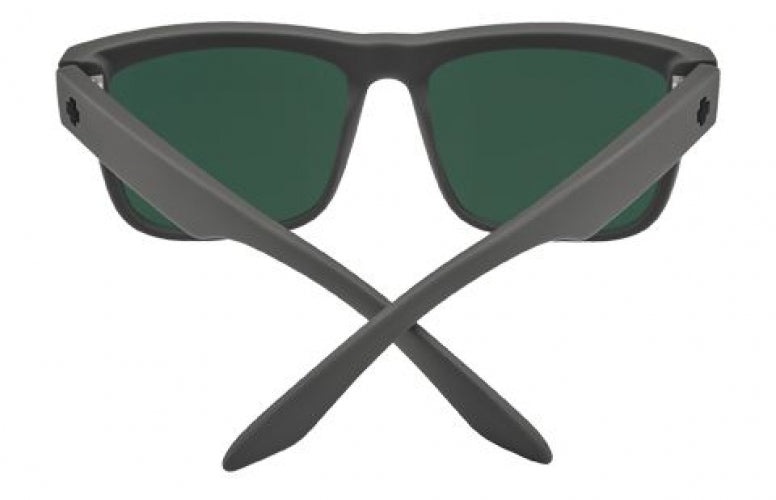 0000075 - Soft Matte Dark Gray - Happy Gray Green Polar with Red Spectra Mirror